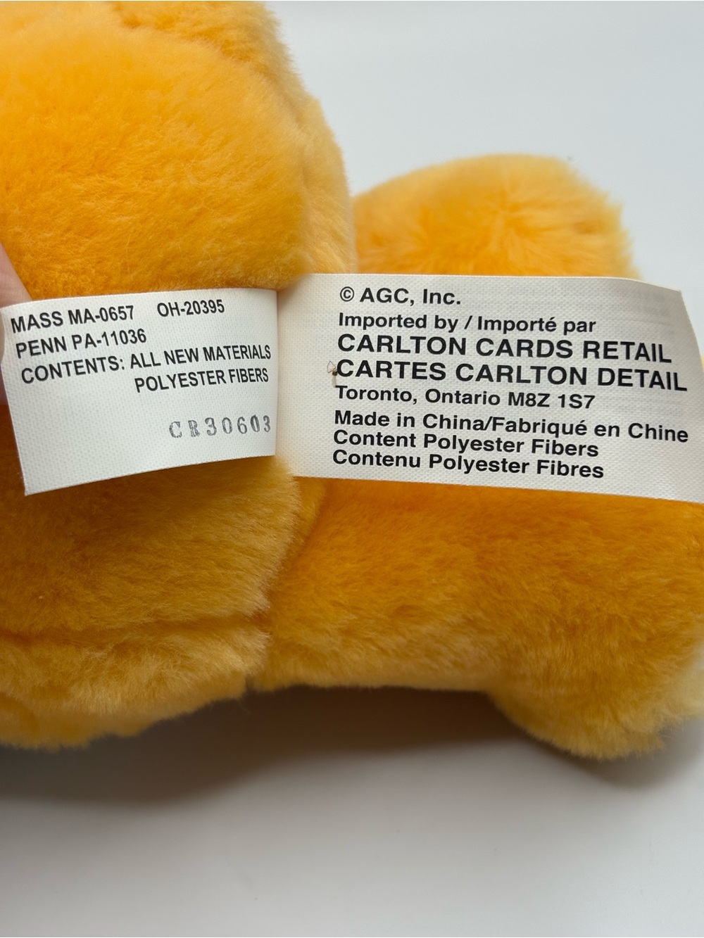 VTG 2003 Care Bears Secret Bear Carlton Cards Plush  NWT 20th Anniversary 13” - Picture 11 of 15